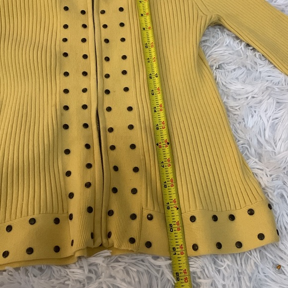 ❌SOLD❌🟡Sweater - Ribbed & studded high-collar / Size M / NEW! No tags / Comfy - Picture 13 of 13